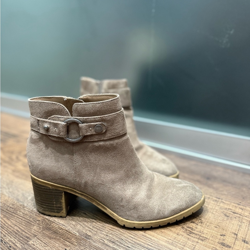 Neutral Brown Ankle Boots